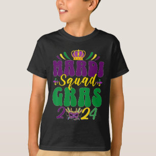 Mardi Gras Squad 2024 Group Matching Celebration  T-Shirt