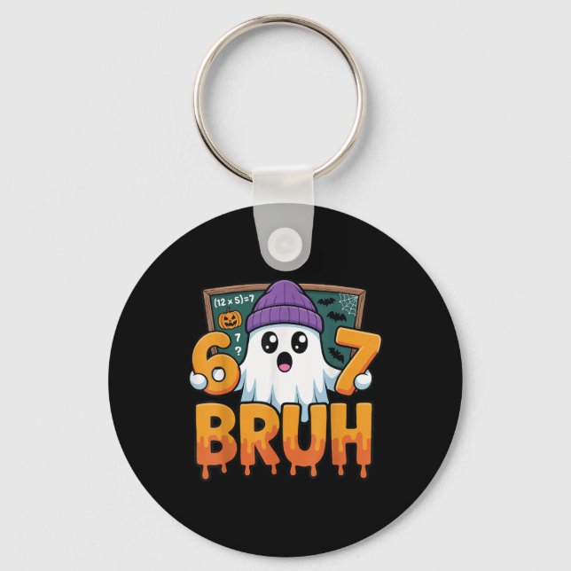 Mardi Gras Squad Matching Group Cruise Crew Party  Key Ring (Front)