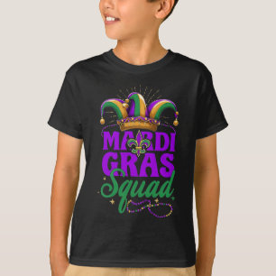 Mardi Gras Squad Matching Group Mardi Gras Cruise T-Shirt