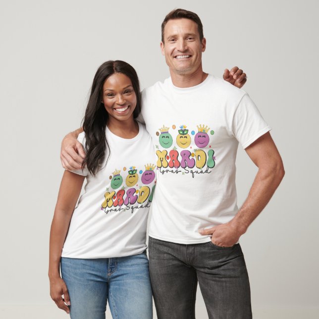 Mardi Gras Squad T-Shirt (Unisex)