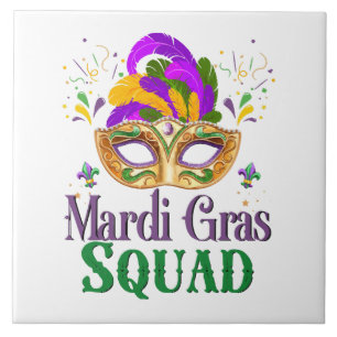 Mardi Gras Squad Tile