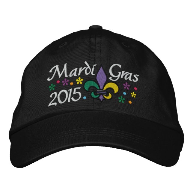 Mardi Gras - SRF Embroidered Hat (Front)