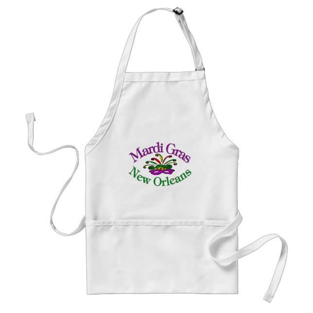 Mardi Gras Standard Apron (Front)