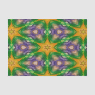 Mardi Gras Stars tissue paper
