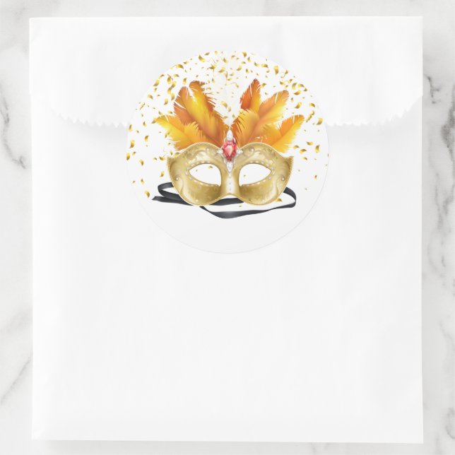 Mardi Gras Sticker (Bag)