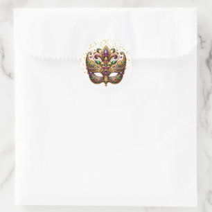 Mardi Gras Sticker