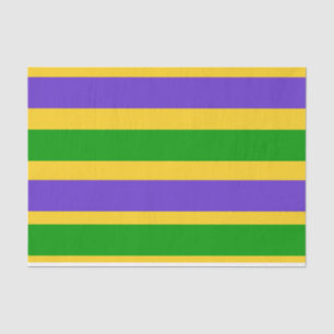 Mardi Gras Stripes Tissue Paper