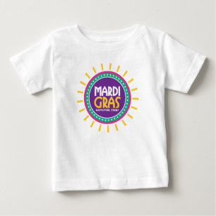 Mardi Gras Sun, Galveston, Texas Baby T-Shirt