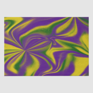 Mardi Gras Swirls Tissue Paper