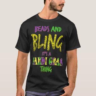 Mardi Gras T Shirt Beads & Bling It S A Mardi Gras