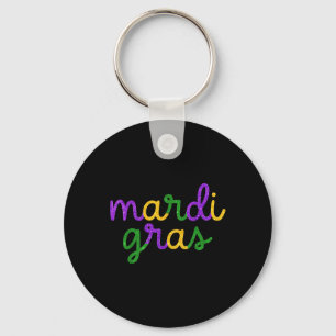 Mardi Gras T Shirt Funny Mardi Gras Party For Men Key Ring