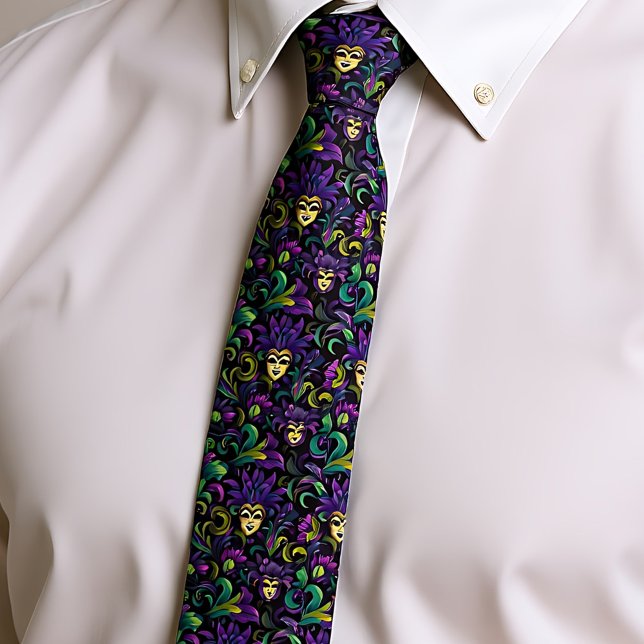Mardi Gras The MasquerTie Tie (Mardi Gras The MasquerTie Neck Tie)