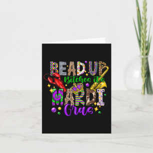 Mardi Gras Throw Me Something Mister Laisses Les B Card