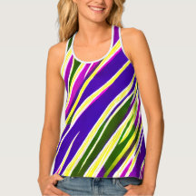 Mardi Gras Tiger Stripe 