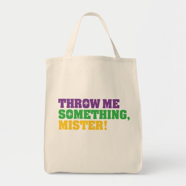 Mardi Gras Tote Bag (Front)