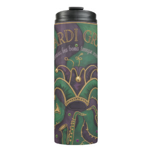 Mardi Gras Tumbler