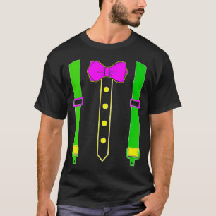 Mardi Gras Tuxedo Costume Carnival Parade Mardi Gr T-Shirt