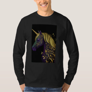 Mardi Gras Unicorn Costume Party Festival Cute T-Shirt