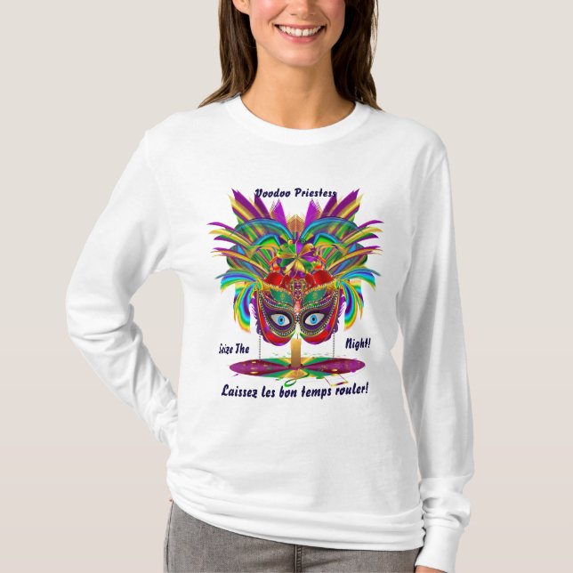 Mardi Gras Voodoo Women Light All Styles T-Shirt (Front)