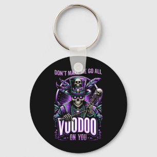 Mardi Gras Witch Doctor New Orleans Dont Make Me G Key Ring