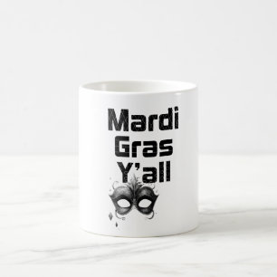 Mardi Gras Y'all Coffee Mug
