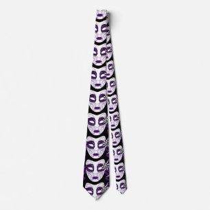 Mardi Gras Y'all Thunder_Cove Tie