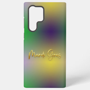 Mardi Gras Yellow, Purple, Green Samsung Galaxy Case