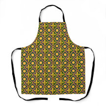 Mardi grass pattern with golden fleur-de-lis