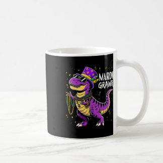 Mardi Grawr Dinosaur Boys Kids Toddler Funny Mardi Coffee Mug