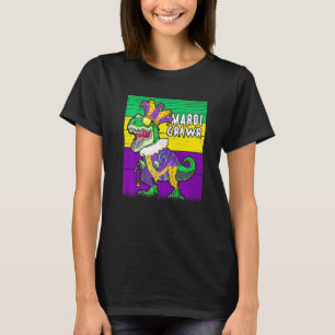 Mardi Grawr Dinosaur Mardi Gras T Rex Dino Boys To T-Shirt