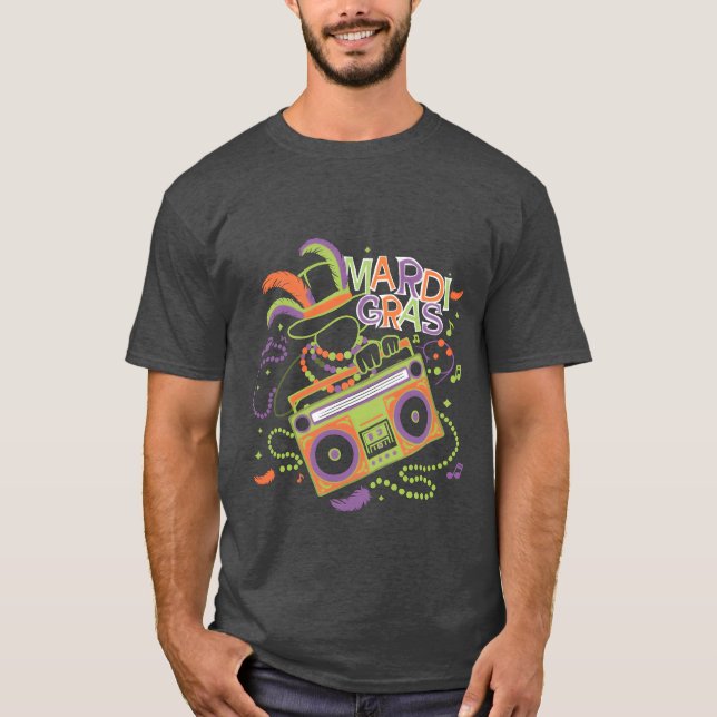 Mardi Remi Beads Beats Boom Boes gift T-Shirt (Front)