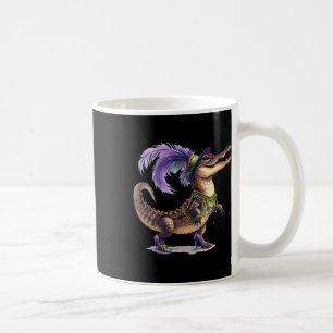 Mardigator Alligator Carnival Costume Men Women Ma Coffee Mug