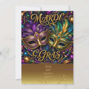 Mardigras Invitation