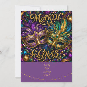 Mardigras Invitation