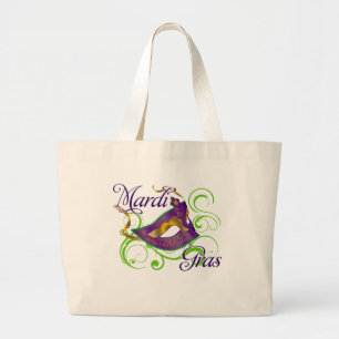 MardiGras Large Tote Bag