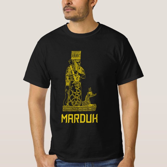Marduk the Babylonian king of the gods T-Shirt (Front)