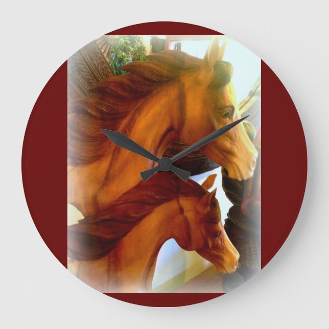 mare and pony clock (Front)