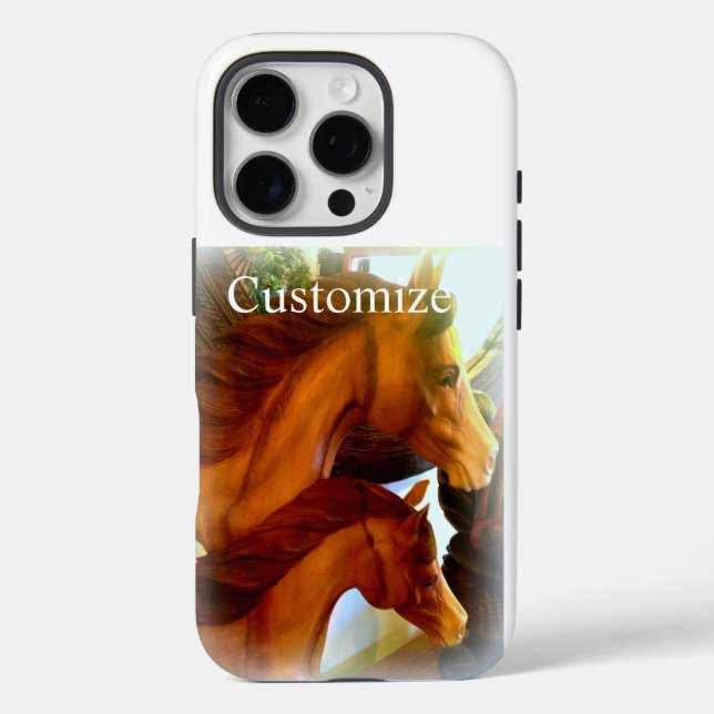 mare and pony iphone case (Back)