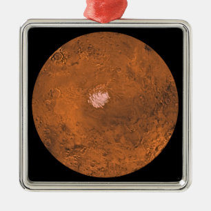 Mare Australe region of Mars Metal Tree Decoration