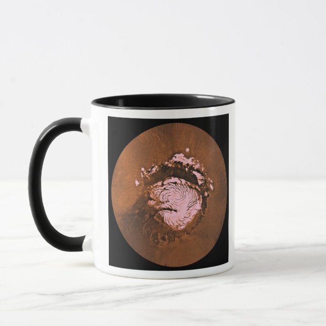 Mare Boreum region of Mars Mug (Left)