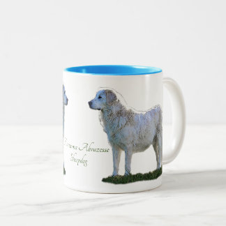 Maremma Abruzzes Sheepdog Two-Tone Coffee Mug