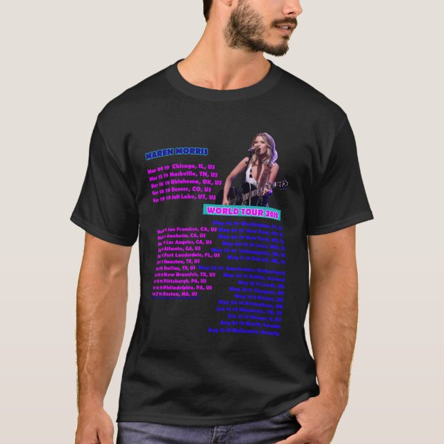 MAREN MORRIS TOUR 2019 T-Shirt (Front)