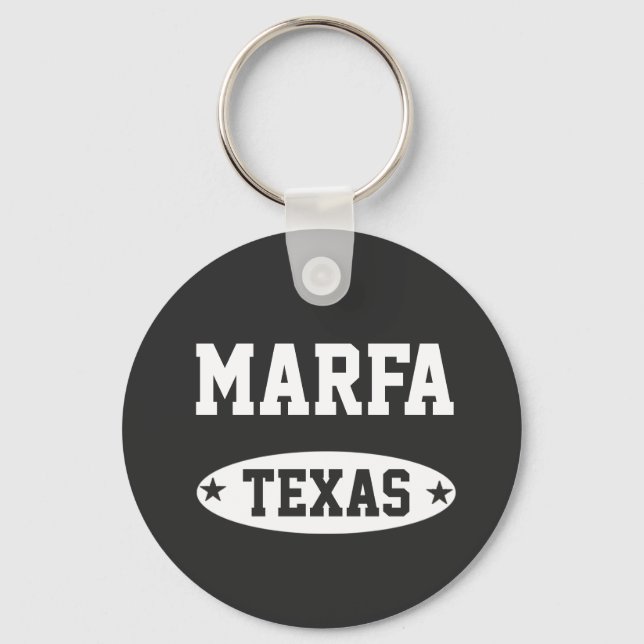 Marfa Texas Key Ring (Front)