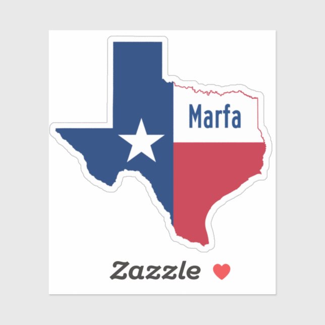 Marfa TX Flag (Sheet)