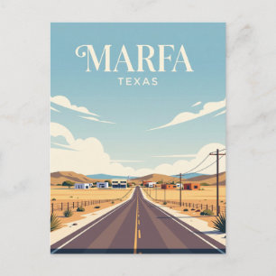 Marfa USA Postcard