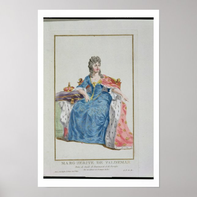 Margaret (1353-1412) Queen of Denmark, Norway and Poster (Front)