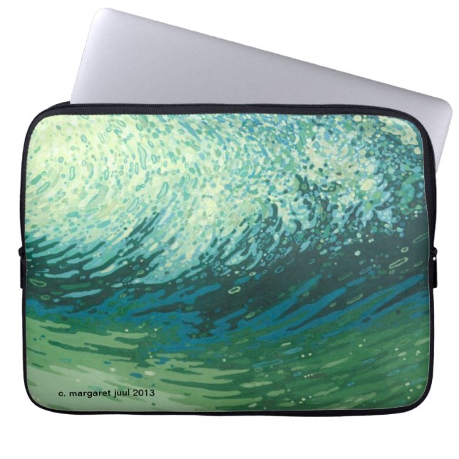 Margaret Juul Custom Printed Artwork Laptop Sleeve (Front)