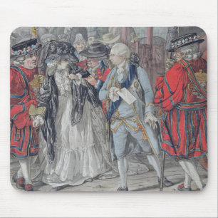 Margaret Nicholson Attempting to Assassinate His M Mouse Pad