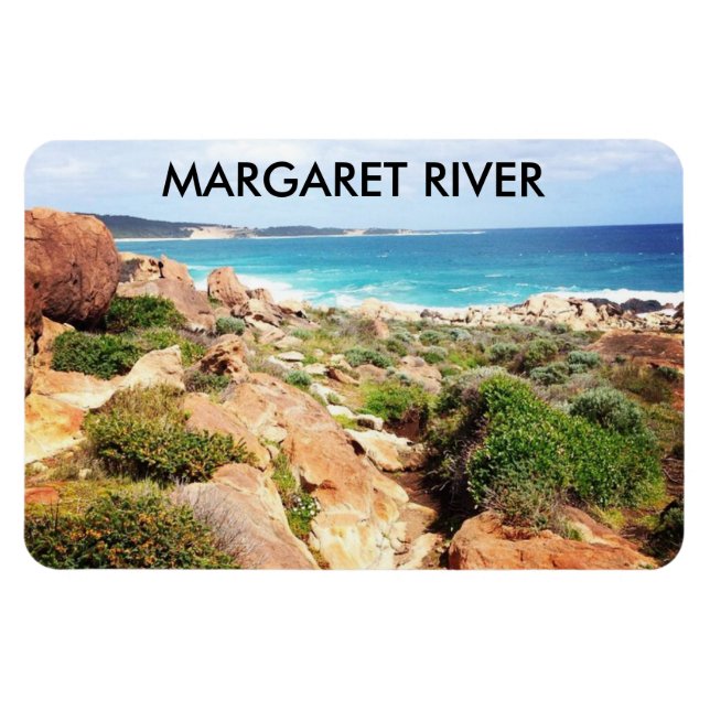 margaret river coastline magnet (Horizontal)