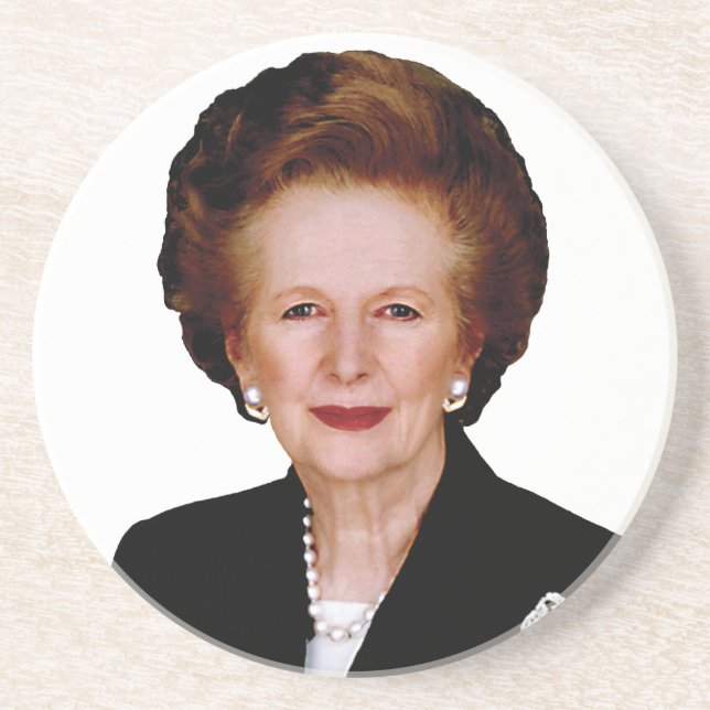 Margaret Thatcher Coaster (Front)